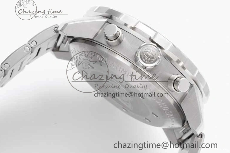 MIROTIME 0427 Aquatimer Chrono SS V6SF 1:1 Best Edition Blue Dial on SS Bracelet A Modern 7032